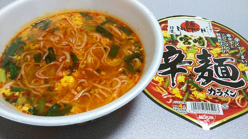 『日清麺NIPPON 宮崎辛麺』