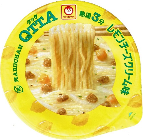 『MARUCHAN QTTA レモンチーズクリーム味』