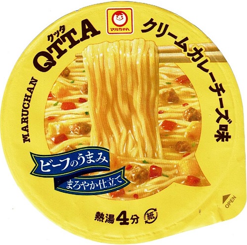 『MARUCHAN QTTA クリームカレーチーズ味』