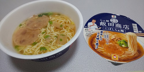 『セブンプレミアム 飯田商店 にぼしらぁ麺』
