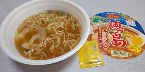 『凄麺 徳島ラーメン濃厚醤油とんこつ味』