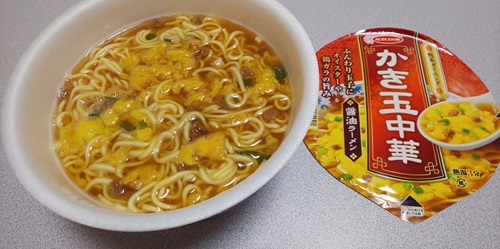 『飲茶ダイニング かき玉中華醤油ラーメン』