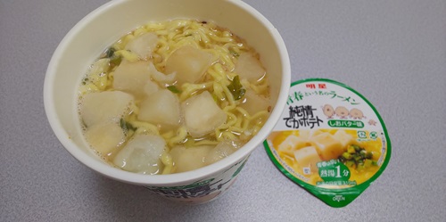 『青春という名のラーメン 純情でかポテト しおバター味』