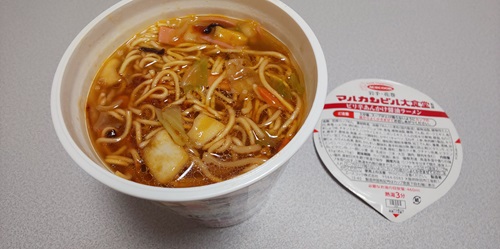 『マルカンビル大食堂監修 ピリ辛あんかけ醤油ラーメン』