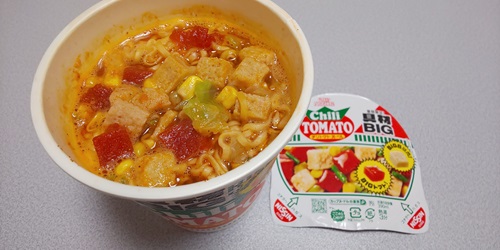 『カップヌードルBIG チリトマトヌードル 大きな具材キャンペーン』