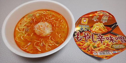 『マルちゃん正麺 もやし辛味噌』