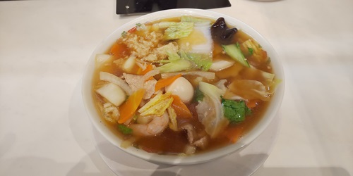餃子の王将『五目あんかけラーメン』
