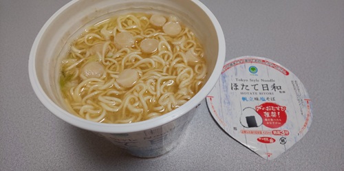 『ほたて日和監修 帆立味塩そば』