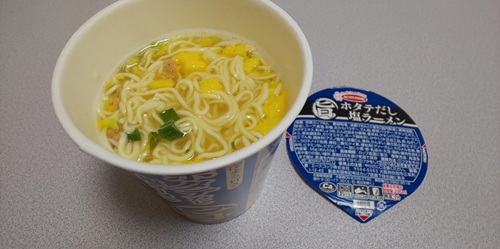 『まる旨 ホタテだし塩ラーメン』