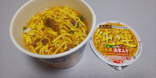 『名店の味 純連 札幌濃厚味噌 ミニカップ』