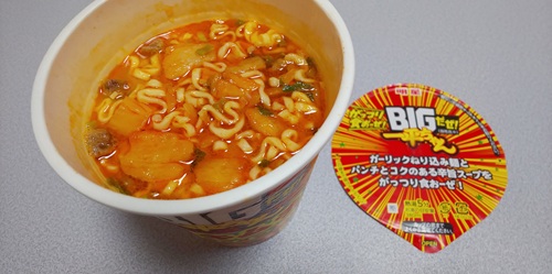 『BIGだぜ！ 一平ちゃん 豚キムチラーメン』