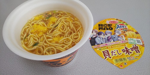 『スーパーカップ1.5倍×ROF-MAO 貝だし味噌ラーメン』