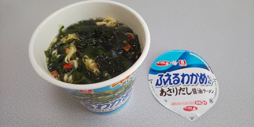 『リケン ふえるわかめちゃん あさりだし醤油ラーメン』