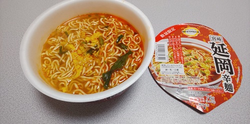 『トップバリュベストプライス 宮崎延岡辛麺』