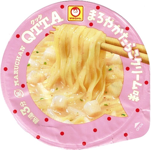 『MARUCHAN QTTA まろやかたらこクリーム味』