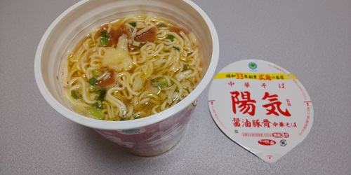 『中華そば 陽気監修 醤油豚骨中華そば』