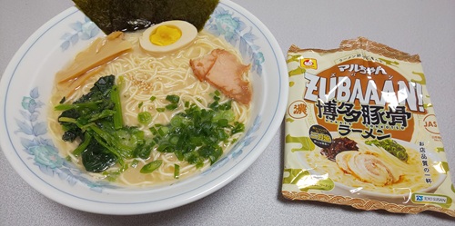 『マルちゃんZUBAAAN! 博多豚骨ラーメン』