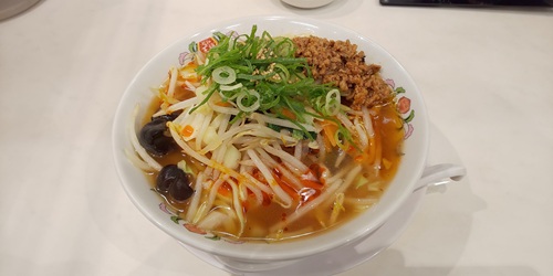 餃子の王将『【 東日本 】初夏の酸辣湯麺』