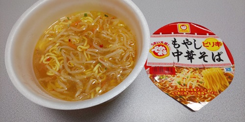 『でかまる もやし中華そば ピリ辛』