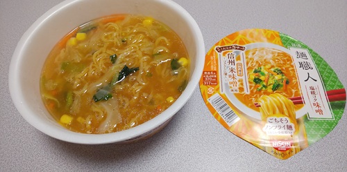 『日清麺職人 味噌』