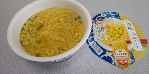 『日清麺職人 柚子しお』