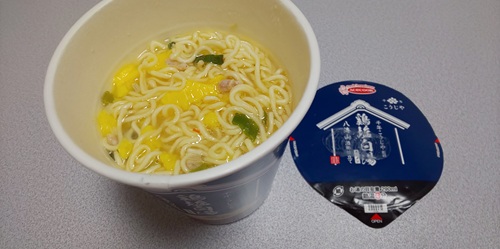 『千年こうじや監修 八海山酒粕仕立て 鶏塩白湯ラーメン』