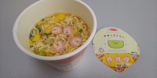 『すみっこぐらしヌードル あっさりしょうゆ味』