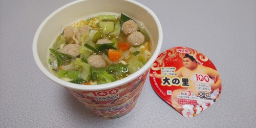 『日本相撲協会監修 味噌ちゃんこ味ラーメン』