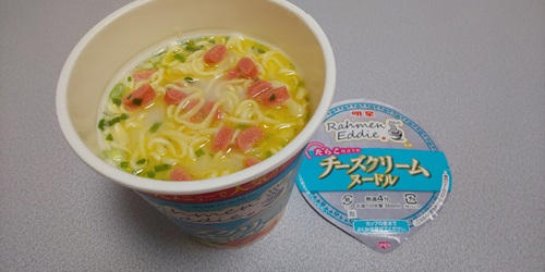 『Rahmen Eddie監修 たらこ仕立てのチーズクリームヌードル』