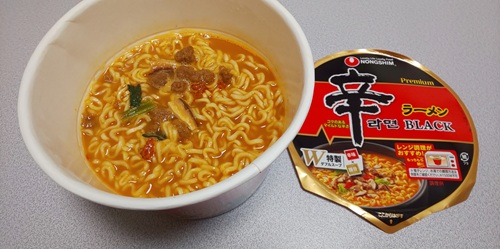 『辛ラーメン ブラックバケツカップ』
