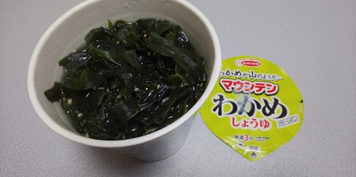 『マウンテンわかめラーメン しょうゆ』