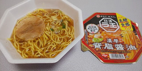 『日清ラ王 背脂醤油』