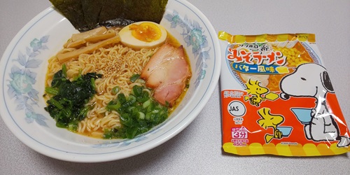 『サッポロ一番 みそラーメン スヌーピー バター風味』