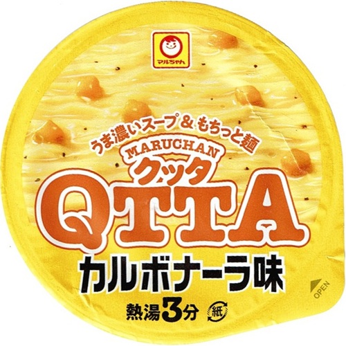 『MARUCHAN QTTA カルボナーラ味』