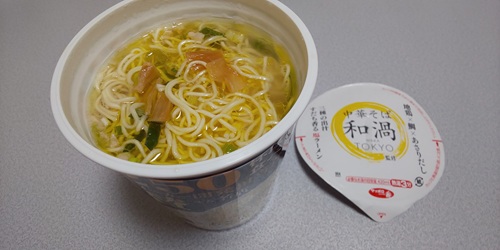 『開発担当者絶賛 和渦TOKYO監修 地鶏×鯛×あさりだし塩ラーメン』