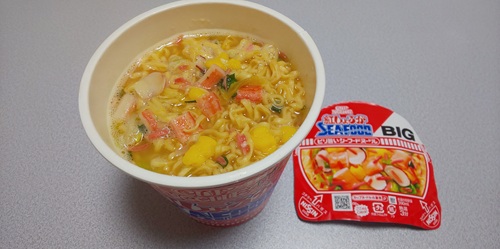 『カップヌードルBIG 紅しょうがシーフード』