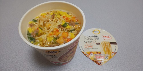 『トップバリュベストプライス ヌードルフィット しょうゆ味』