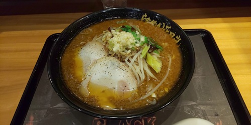 らあめん花月嵐『嵐げんこつらあめん BLACK MONSTER』